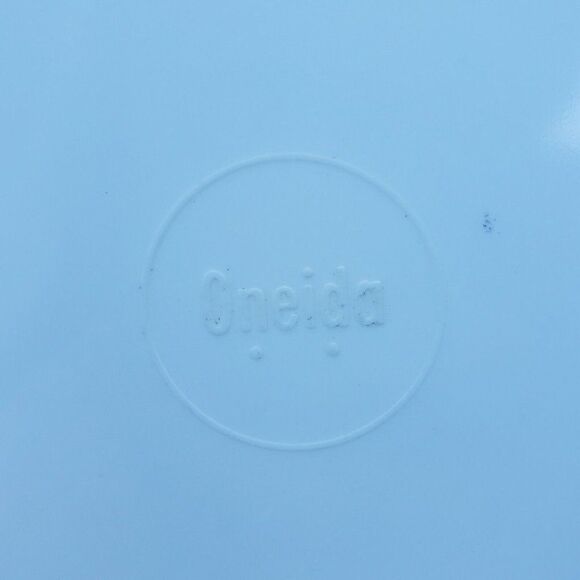 8 ONEIDA DELUXE MCM Melamine Melmac Gold Atomic Snowflake Starburst Plates Lot - Picture 11 of 12